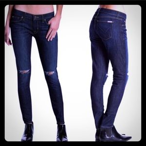 Hudson Krista Super Skinny Destroyed Jeans: Prya